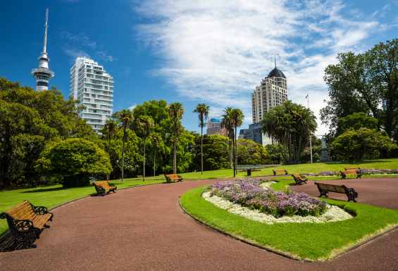 Albert-park-Auckland-Avstralija-in-Nova-Zelandija.