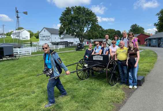 The Amish Village skupina na potovanju po ZDA s Condor Travel turisticno agencijo