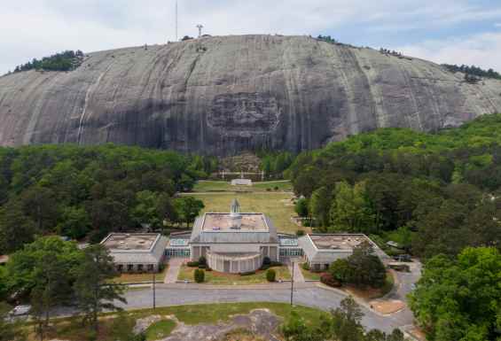Stone-mountain-Atlanta-potovanje-glasbeni-jug