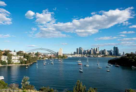 Sydney od dalec