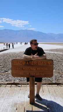 Badwater Basin Dolina smrti ZDA