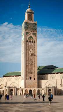 Minaret moseje Hassana II.