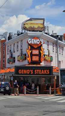 Genos Philly cheese steak