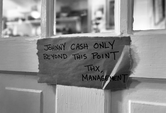 Jhonny Cash only napis glasbeni jug ZDA