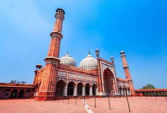 Indija New Delhi Jama Masjid