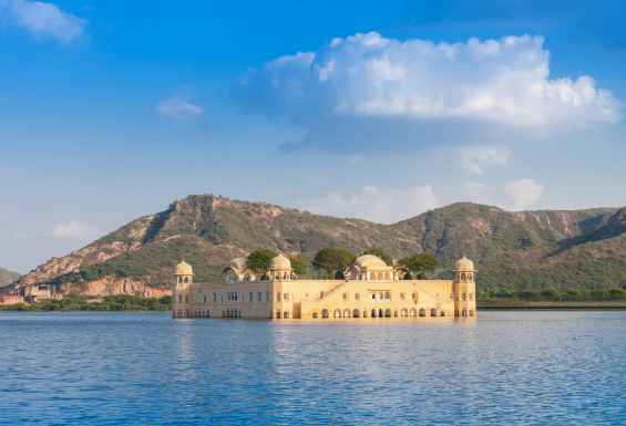 Jal Mahal Indija Jaipur jezero Sagar