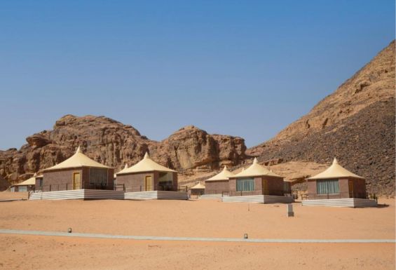 Puscavski kamp Wadi Rum Jordanija standardni sotori