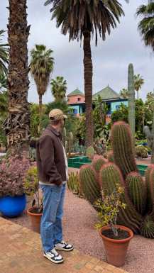 Jardine Majorelle vrtovi v Marrakeshu