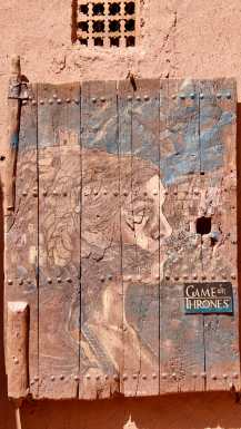 Daenerys targaryen in Ait Ben haddou in Morocco