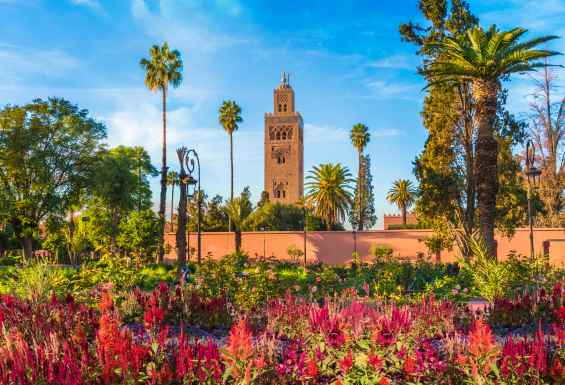 Marakes Maroko koutoubia