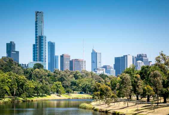 Pogled na Melbourne 
