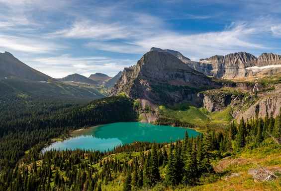 Glacier narodni park ZDA