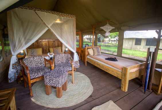 Tanzanija safari kamp Condor Travel