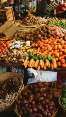 Trznica v Stone Town na Zanzibarju
